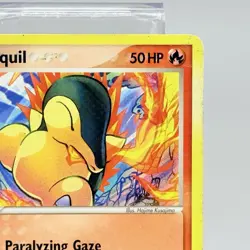 Cyndaquil 54/115 EX Unseen Forces Non Holo Pokemon Card 2005 Vintage NM - Image 3