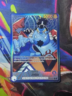 One Piece Jinbe Leader Foil OP14-040 5000 Power Card English - Image 1