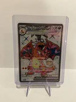 Charizard ex - 215/197 - Pokemon Obsidian Flames Ultra Rare Card NM - Image 1