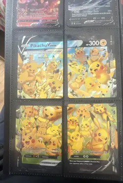 Pikachu V-Union [Set of 4] SWSH: Sword & Shield Promo Cards Holo - Image 1