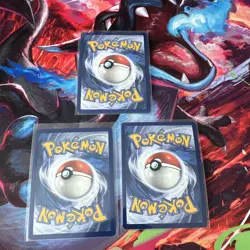 Pokemon TCG Ho-Oh V Full Art Foil Silver Tempest Lot 3 Cards - Image 4