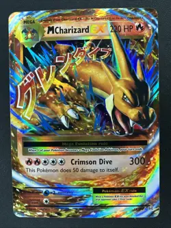 M Charizard EX 13/108 Holo - XY Evolutions Mega Evolution Pokemon Card - NM - Image 1