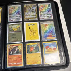 150 Card Pokemon Lot (Zip Binder Included) - Image 3