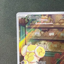 Pokemon Scarlet & Violet Fidough 213/198 Illustration Rare Card NM - Image 3