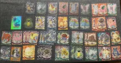 Pokemon TOPPS TV Animation Edition cards Chrome and Non Chrome 58 card lot - Image 1