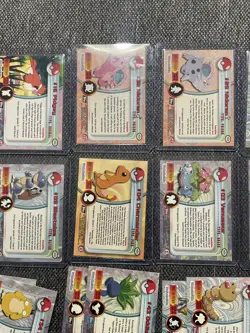 Pokemon TOPPS TV Animation Edition cards Chrome and Non Chrome 58 card lot - Image 3
