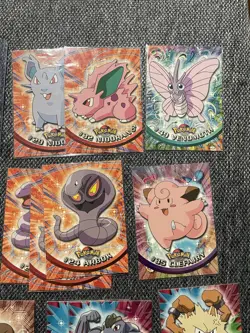 Pokemon TOPPS TV Animation Edition cards Chrome and Non Chrome 58 card lot - Image 5