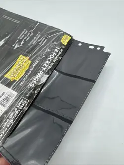 50 pack of Dragon Shield 18-Pocket Black Mini Japanese Card Sideload pages OPEN! - Image 4