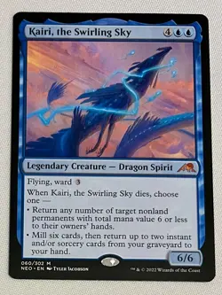 MTG 1x Kairi, the Swirling Sky # 60 Kamigawa Neon Dynasty Magic Gathering x1 NM - Image 1