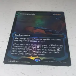 MTG Dracogenesis (0402) (Showcase) (Foil) Tarkir Dragonstorm TDM Magic - Image 3