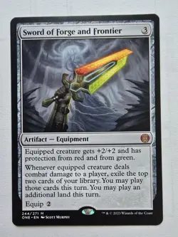 Sword of Forge and Frontier Phyrexia: All Will Be One Regular - Image 1