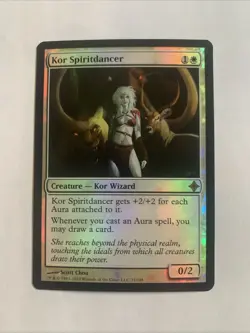MTG FOIL Kor Spiritdancer Rise of the Eldrazi Magic the Gathering - Image 1