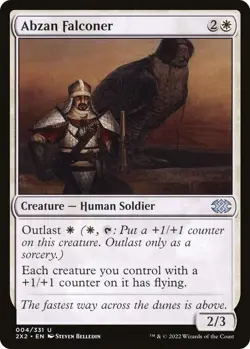 NM Foil Abzan, Falconer, Double Masters, Magic the Gathering, 4 - Image 1