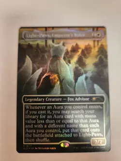 Light-Paws, Emperor's Voice (Rainbow Foil) -Foil Near Mint MTG Secret Lair NM - Image 1
