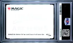 Spider-Man Art Series- Behold the Sinister Six! 45/54 (Gold Stamped) PSA 10 🔥 - Image 2