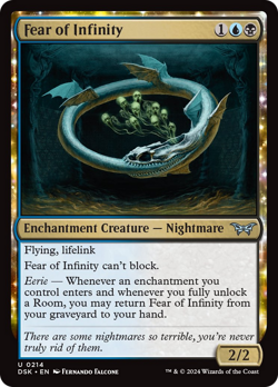 Fear of Infinity [Duskmourn: House of Horror] Magic MTG - Image 1