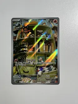 Pokemon TCG Litten 167/162 Temporal Forces Illustration Rare NM Condition - Image 2