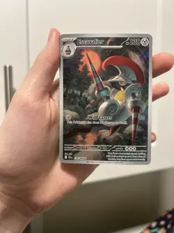 Pokemon TCG - Escavalier - 138/086 - Illustration Rare - SV: Black Bolt English - Image 1