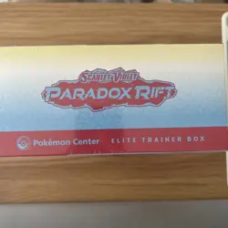 Paradox Rift Pokemon Center Elite Trainer Box ETB Roaring Moon SV Exclusive - Image 2