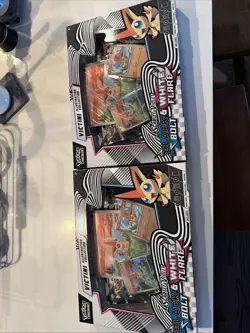 Pokemon TCG Victini Illustration Collection Black & White – 2 Sealed Boxes - Image 1