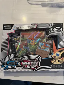 Pokemon TCG Victini Illustration Collection Black & White – 2 Sealed Boxes - Image 2