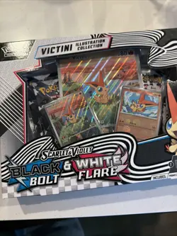 Pokemon TCG Victini Illustration Collection Black & White – 2 Sealed Boxes - Image 3