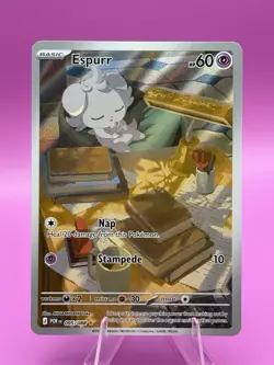 Espurr IR 095/088 - Illustration Rare - Pokemon TCG Perfect Order Pack Fresh - Image 1