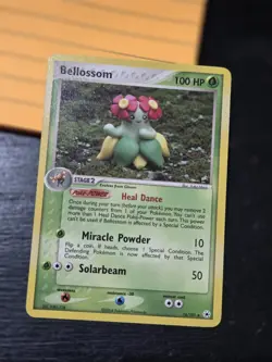 Pokemon TCG Bellossom EX Hidden Legends Card 16/101 Regular Rare - Image 1