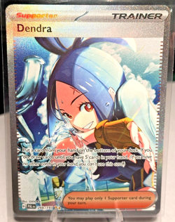 Pokemon TCG Dendra 266/193 Paldea Evolved Special Illustration Rare - MINT - Image 1