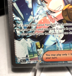 Pokemon TCG Dendra 266/193 Paldea Evolved Special Illustration Rare - MINT - Image 3