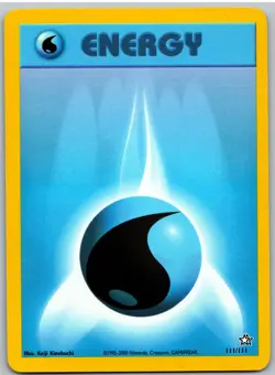 Water Energy 111/111 Neo Genesis Pokemon MP - Image 1