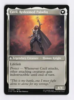 Cecil, Dark Knight 0091 (R) MTG Final Fantasy (FIN) (EN) - Image 2