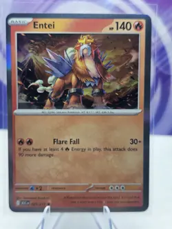 Pokemon TCG Entei 025/217 Holo Rare ME: Ascended Heroes NM - Image 1