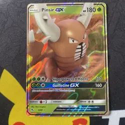 Pokemon - Pinsir GX - 6/68 - SM Hidden Fates - Holo - Ultra Rare NM - Image 1