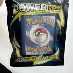 Pokemon Cards Rare Power Pack Holo Rare 40 cards in the pack - Image 2