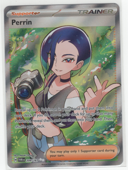 Perrin 209/167 SV06 Twilight Masquerade Holo NM – Pokemon Scarlet & Violet Card - Image 1