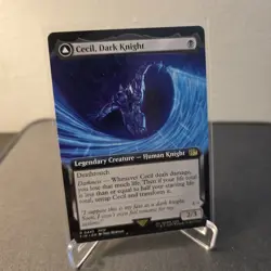 MTG Cecil, Dark Knight 445 Extended Art Regular Rare Final Fantasy FIN - Image 1