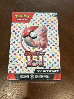 Pokemon TCG Scarlet & Violet 151 Booster Bundle NEW Sealed - Image 1