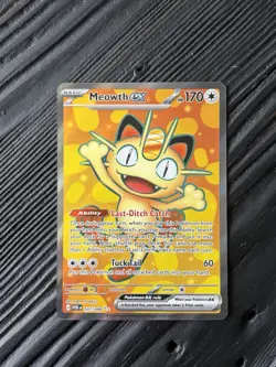 Meowth ex 107/088 - Pokemon ME03: Perfect Order Ultra Rare - Image 1