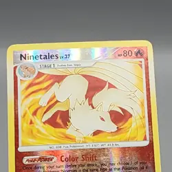 Pokemon Card - Ninetales Mysterious Treasures 32/123 Rare Reverse Holo LP - Image 2