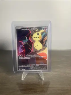 Pokemon TCG Team Rocket's Mimikyu Illustration Rare 238/217 Ascended Heroes NM - Image 1