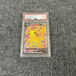 2020 POKEMON SWORD & SHIELD VIVID VOLTAGE #170 FULL ART/PIKACHU V PSA 10 - Image 1