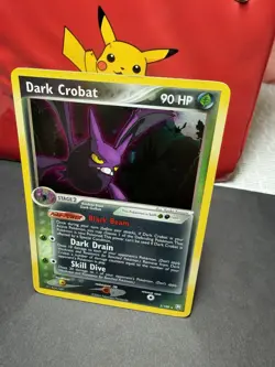 Pokemon Dark Crobat Holo Rare #3/109 2004 Lp Condition - Image 1