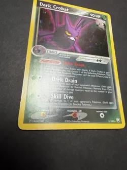 Pokemon Dark Crobat Holo Rare #3/109 2004 Lp Condition - Image 3