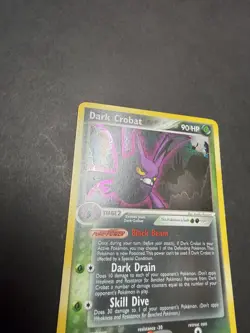 Pokemon Dark Crobat Holo Rare #3/109 2004 Lp Condition - Image 4