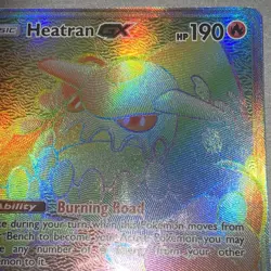 Heatran GX 238/236 - Secret Rare- Pokemon Tcg Sun & Moon Unified Minds- NM - Image 3