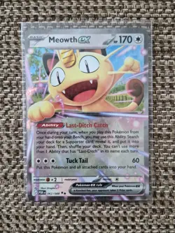 Meowth Ex 062/088 - Double Rare - Mega Evolution: Perfect Order - Pokemon TCG - Image 1