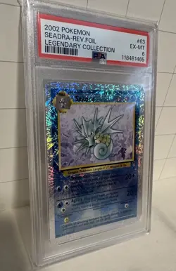 Pokemon Seadra Legendary Coll. Reverse Holo #63 PSA 6 - Image 2
