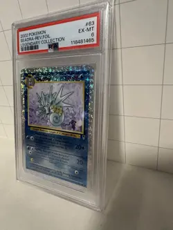 Pokemon Seadra Legendary Coll. Reverse Holo #63 PSA 6 - Image 3