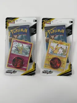 Pokemon Team Up Single Pack Blister Set - Pikachu & Mimikyu - Image 1